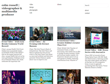 Tablet Screenshot of colmrussell.com
